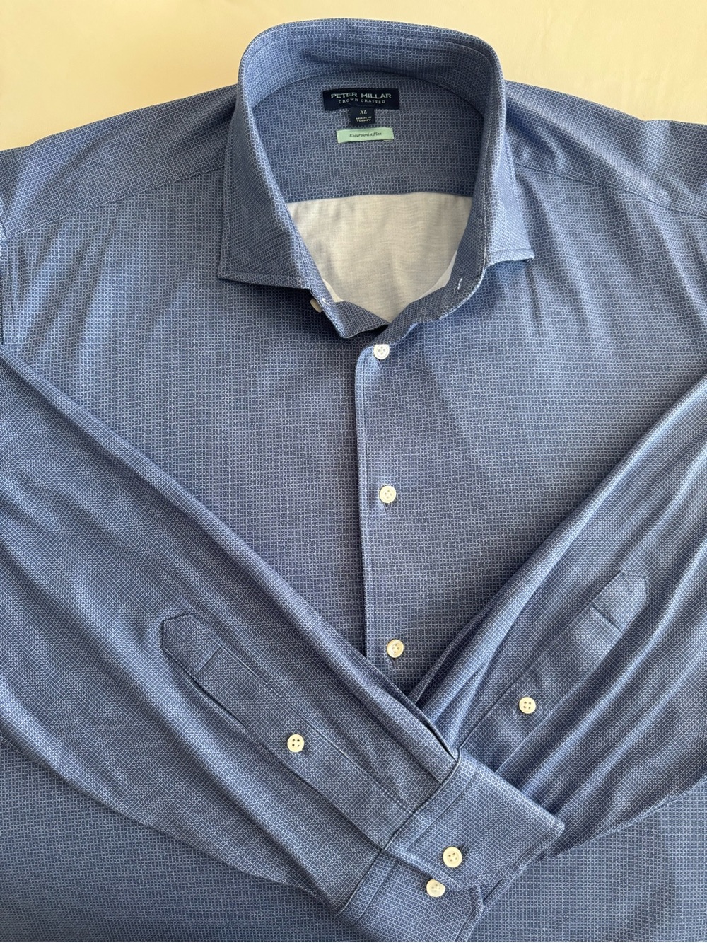 Peter Millar Crown Crafted Men’s XL Button-Up Shirt. NWT